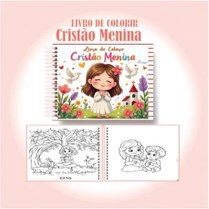 Livro Cristao Menina