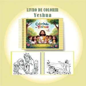 Livro Colorindo com Yeshua